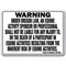 Signmission 14 in Height, 10 in Width, Plastic, 10" x 14", WS-Oregon Equine WS-Oregon Equine - alternate 1